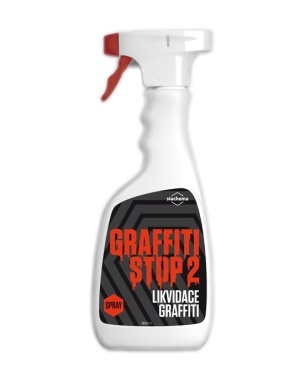 Odstranění graffiti - Odstraňovač Graffitistop 2 0,5l Spray