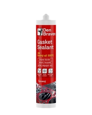 Gasket sealant -Tmel na motory červený 280ml (karton)