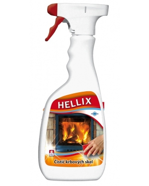 Čistič krbových skel - Hellix 500 ml