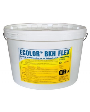 Barva na beton pružná - Nátěr na beton Ecolor BKH Flex 11kg Báze (odstíny RAL v detailu zboží)