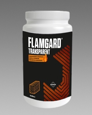 Protipožární nátěr na dřevo Flamgard Transparent 1kg