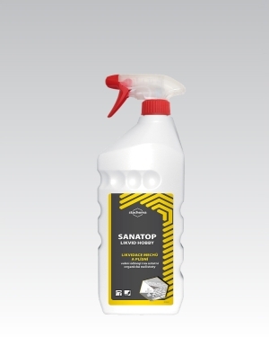 Sanatop Likvid HOBBY - odstranění mechu, čištění střech 0,5l (doprodej)